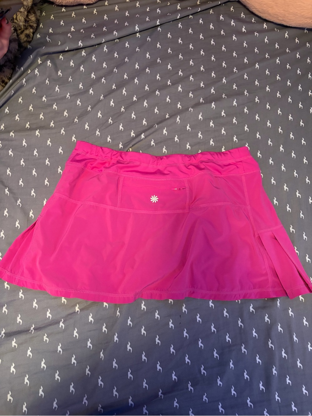 Athleta Hot Pink Athletic Skirt with Pocket